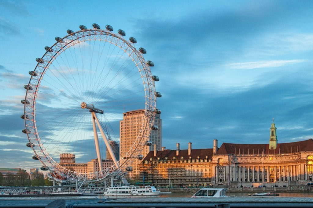 The london eye