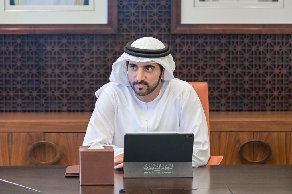 Sheikh Hamdan as a deputy Prime minister of UAE