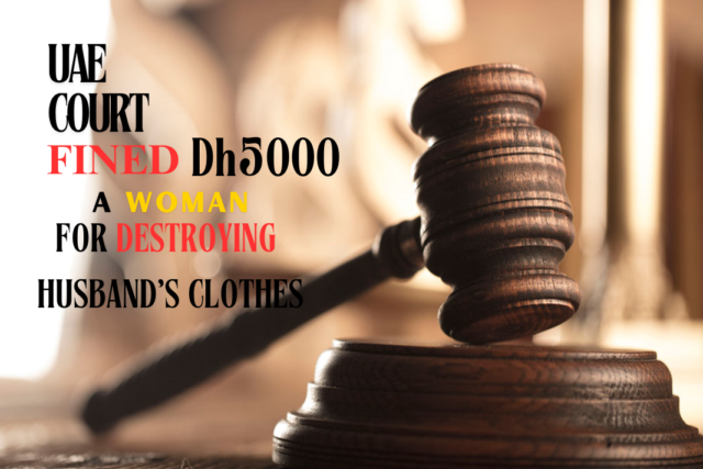 UAE women fined 5000AED